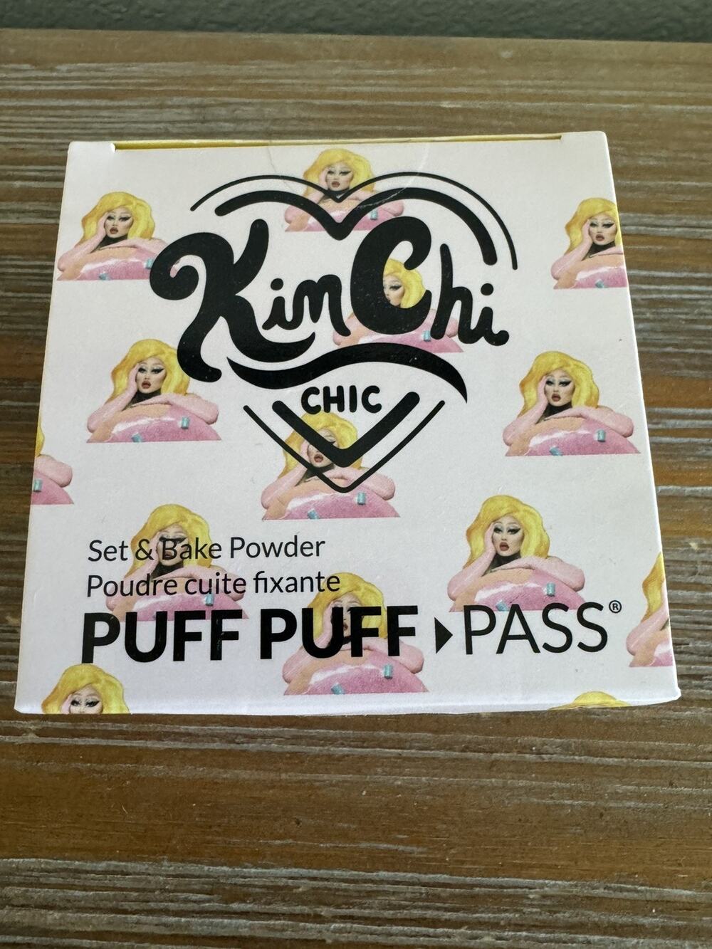 KIMCHI CHIC BEAUTY PUFF PUFF PASS Set & Bake Powder TRANSLUCENT .85 oz PPP03 NIB